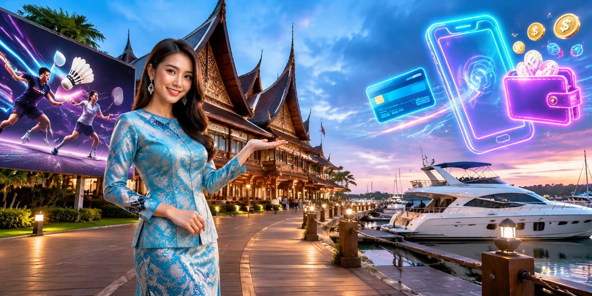 Pengguna dari Sarawak berpakaian baju kurung menggunakan platform pertaruhan 770 dengan selesa